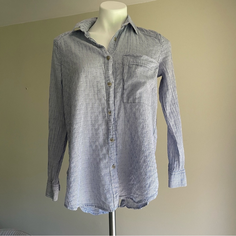 Free People Button Down Shirt